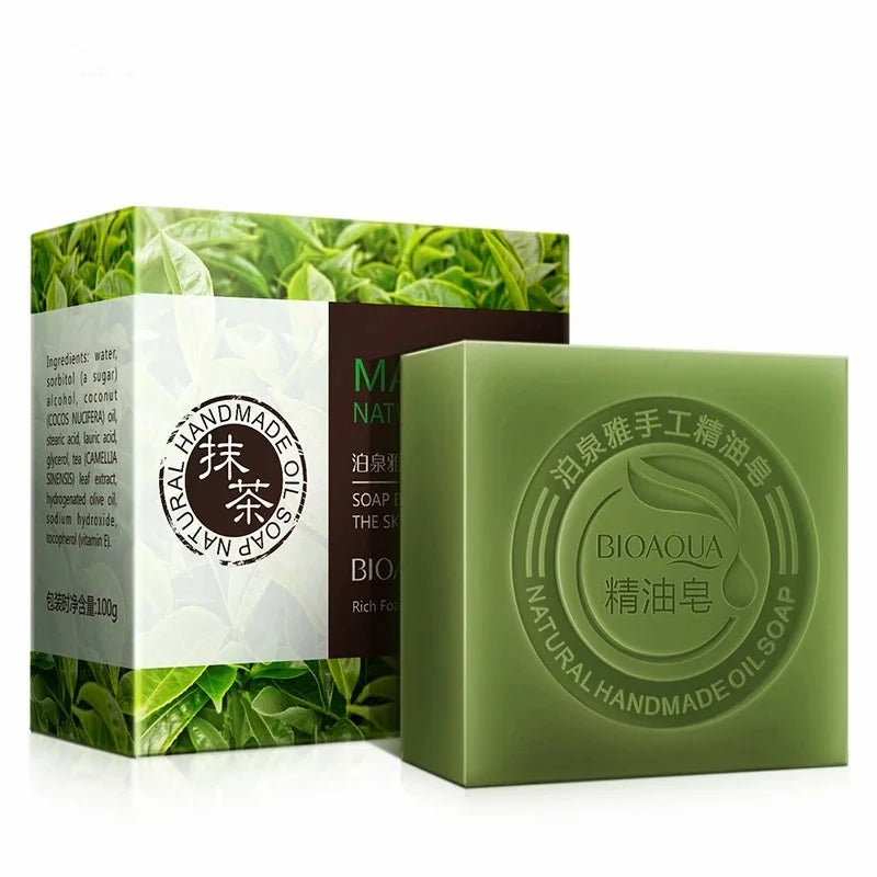 Savon Artisanal au Matcha - Peau saine grâce à son pouvoir Anti-Oxydant