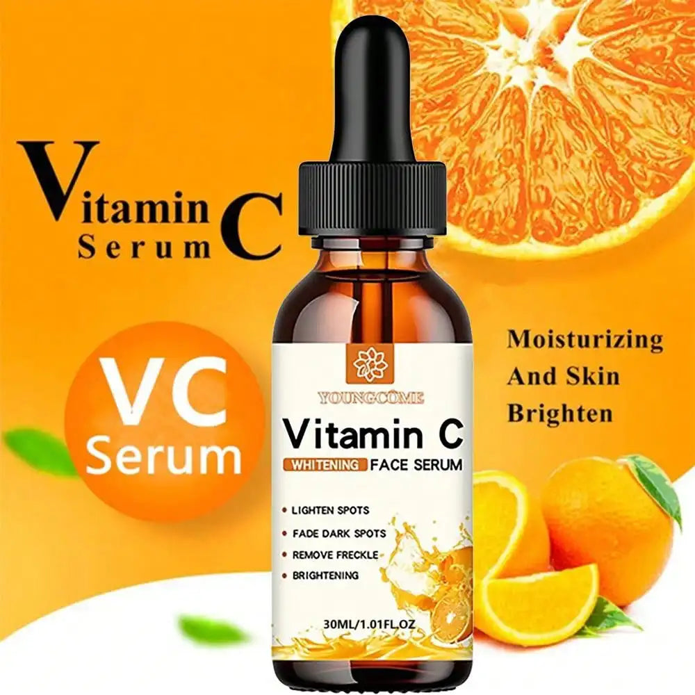 Sérum Vitamine C & Acide Hyaluronique - Éclat & Hydratation