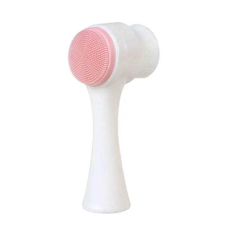 Brosse nettoyante visage disponible en rose